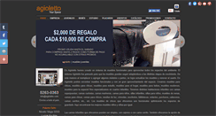 Desktop Screenshot of agioletto.com